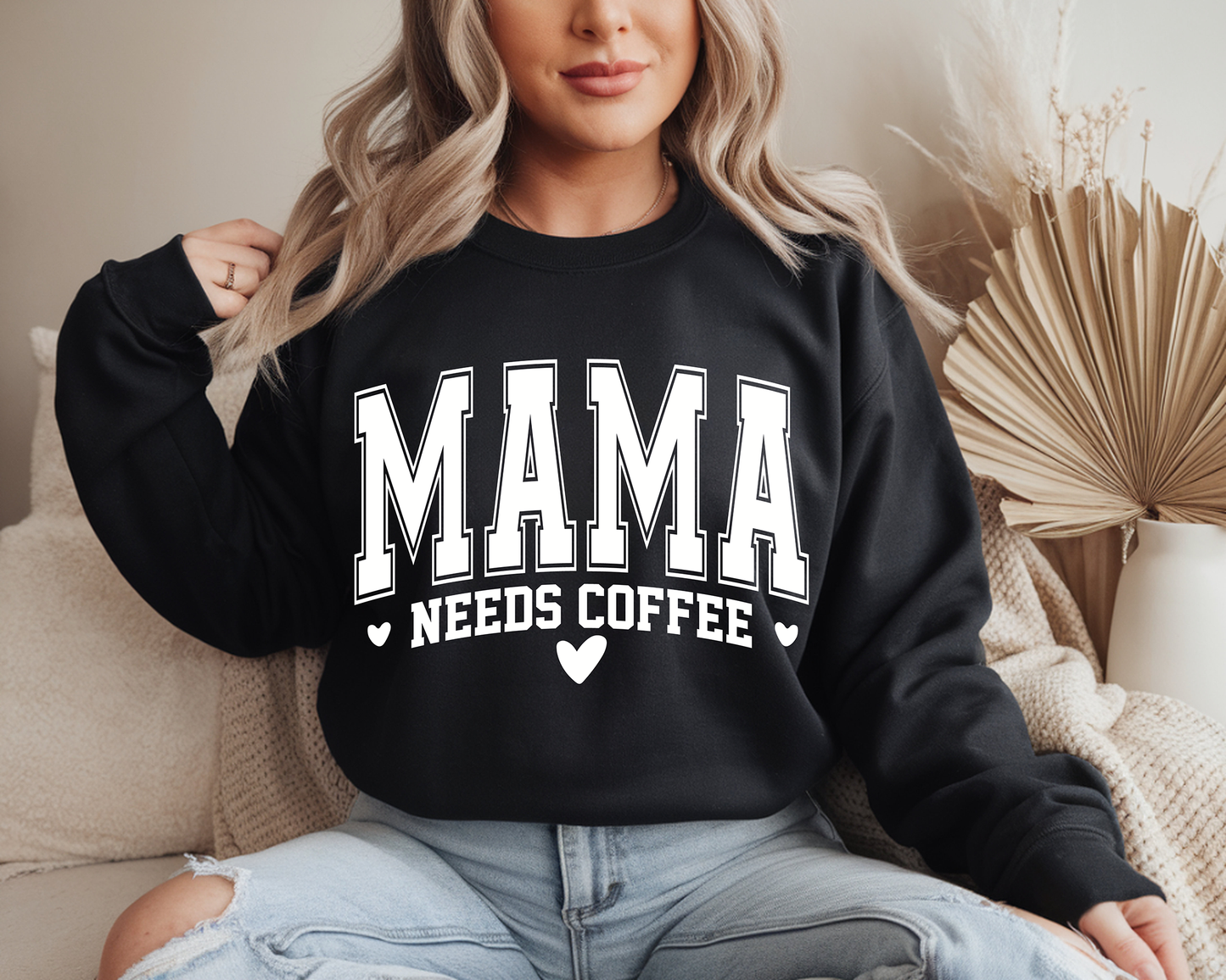 Mama Needs Coffee- Full Color-DTF Transfer-2-5 Business Days