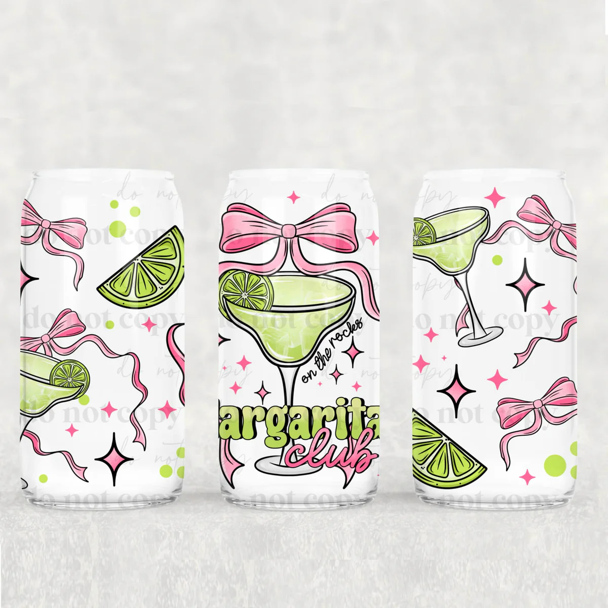 Margarita Club - UV DTF PRINT - PREORDER
