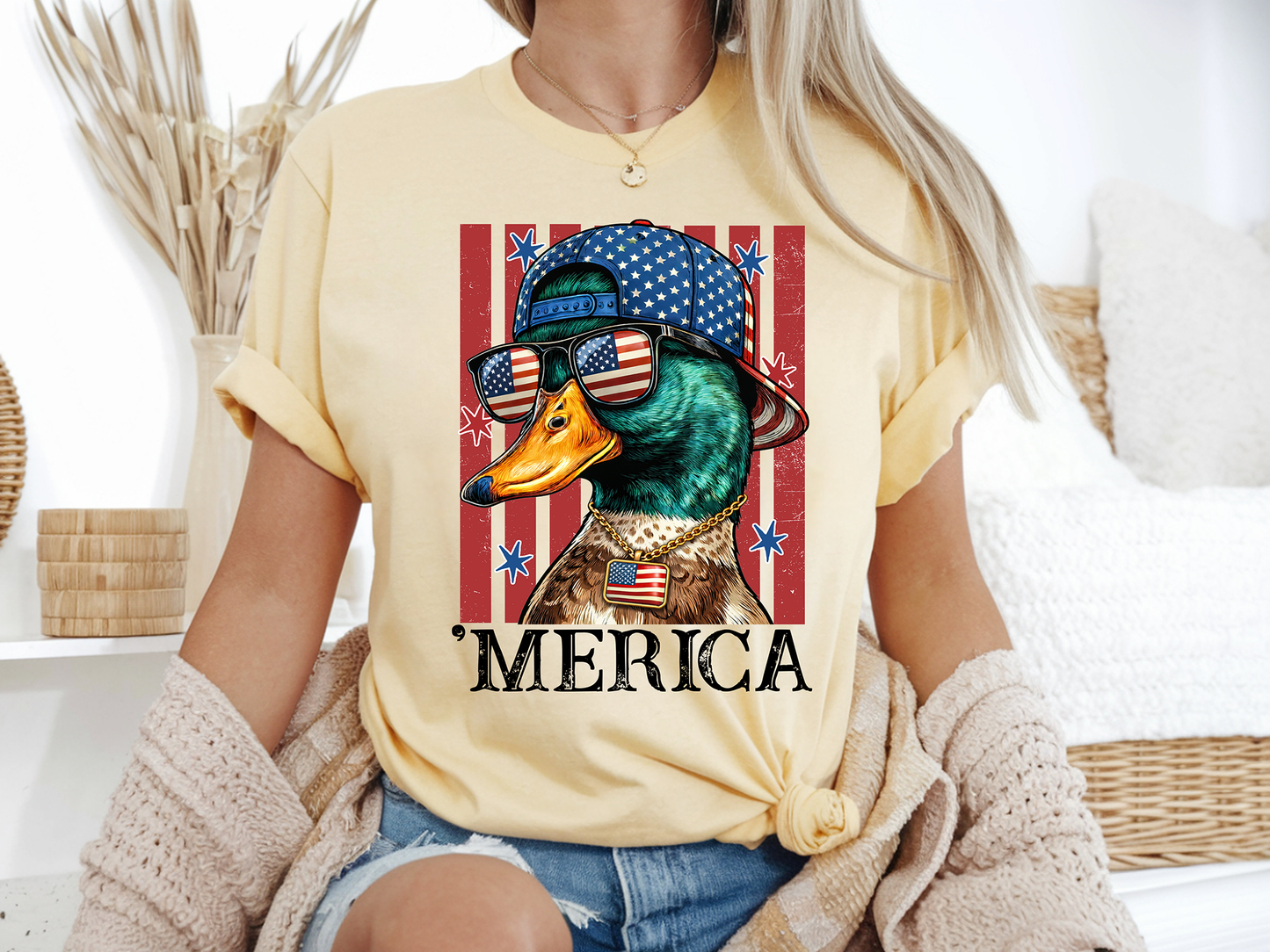 Merica - Full Color - DTF Transfer - 2-5 Business Days