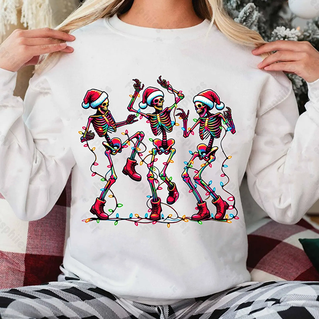 Merry AF - Full Color DTF Transfer - Christmas In July