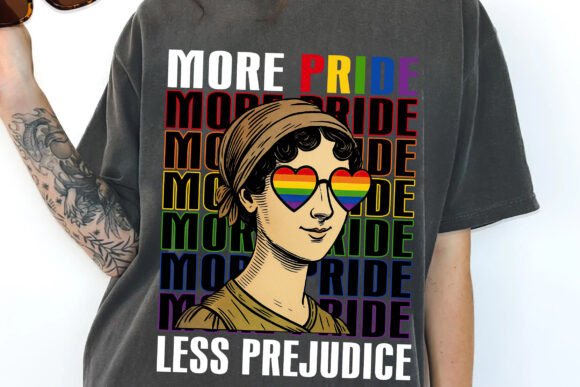 More Pride Less Prejudice- DTF TRANSFER