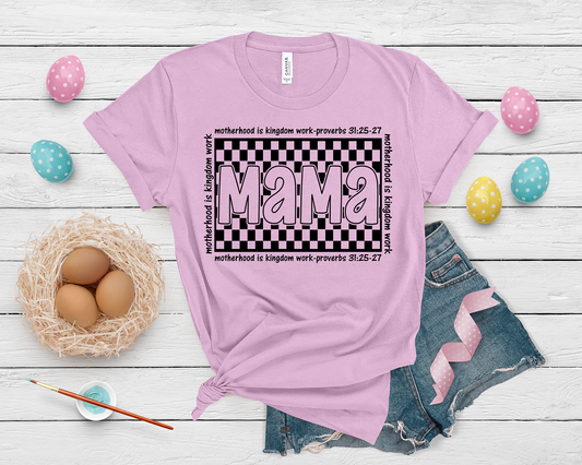 Motherhood Is Kingdom Work - Full Color DTF Transfer