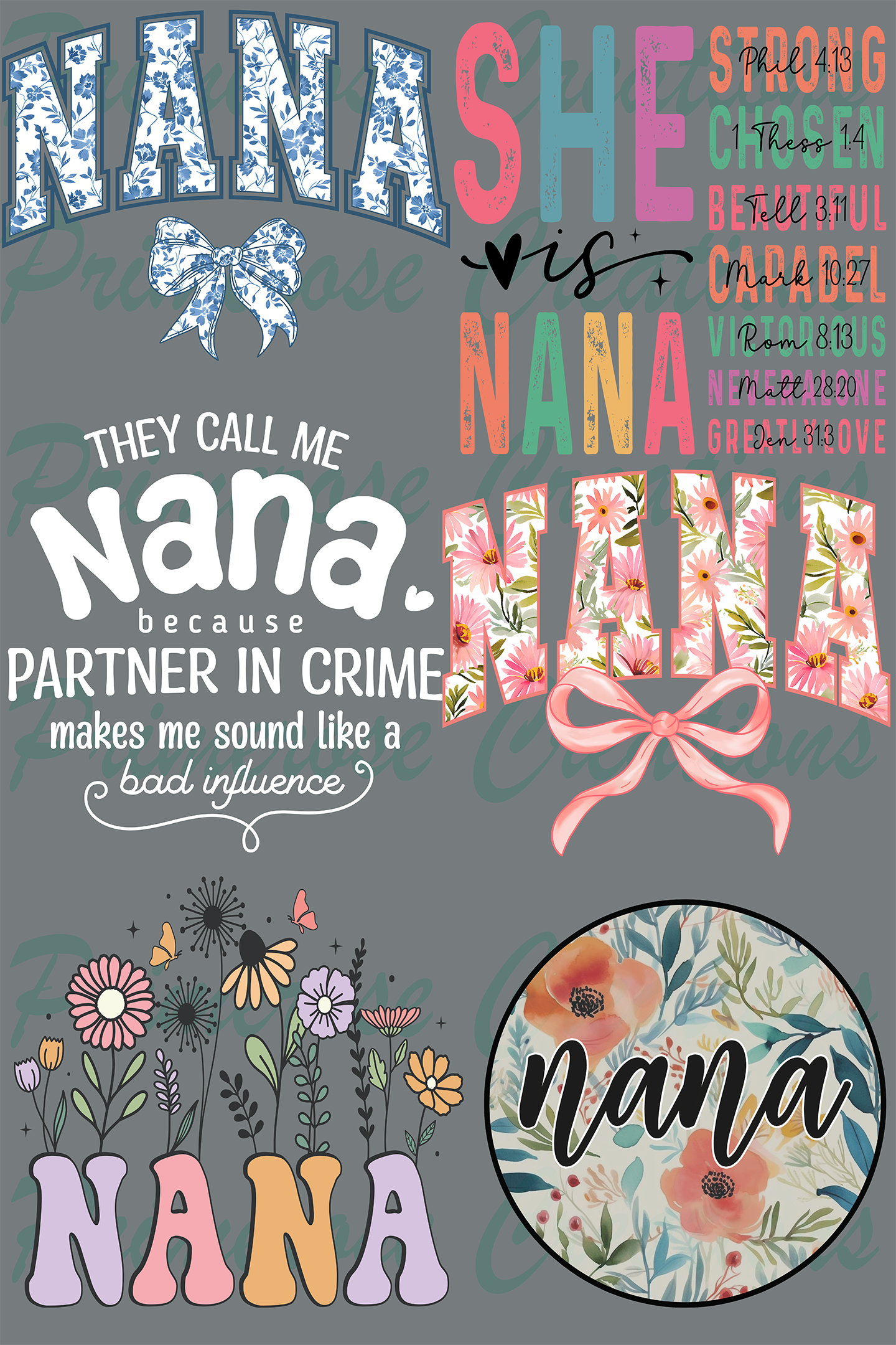 NANA Pre Made Gang Sheet 24X36