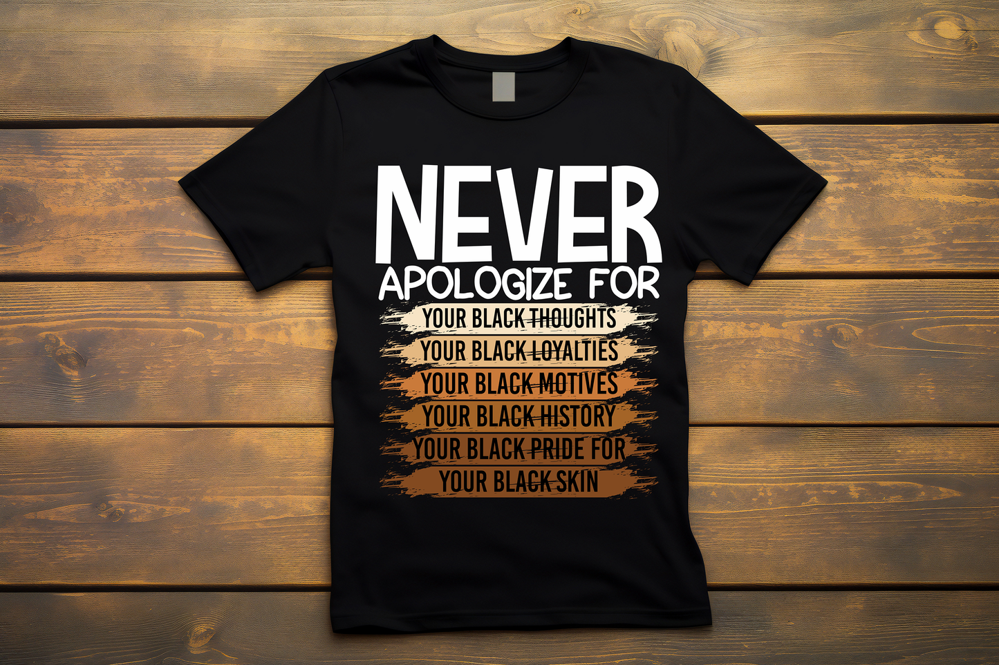 Never-Full Color -DTF Transfer