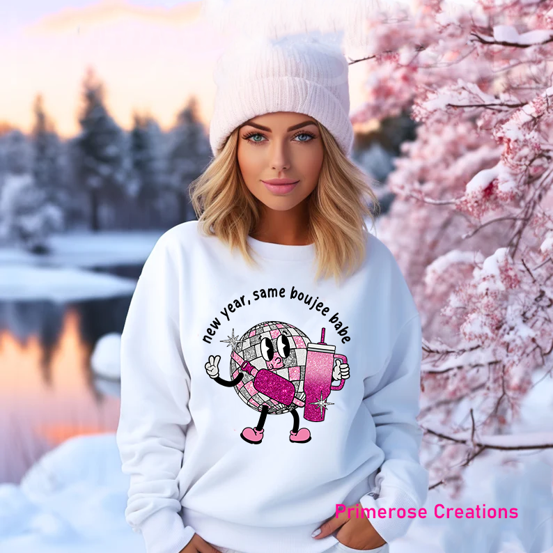 New Year Same Bougee Babe DTF