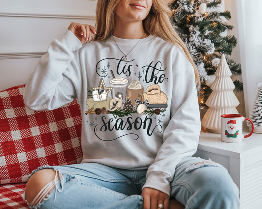 Nostalgic Tis the Season - Full Color DTF Transfer - Friday New Releases
