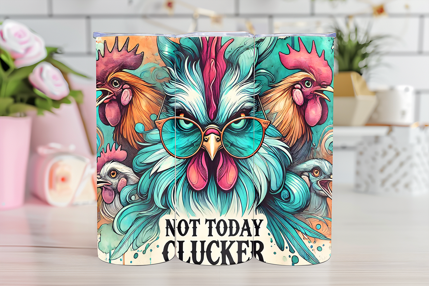 Not Today - 20oz TUMBLER WRAP