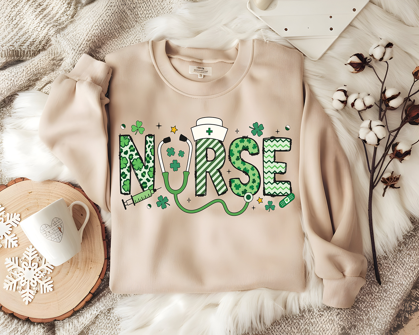Nurse St Patrick's - DTF TRANSFER