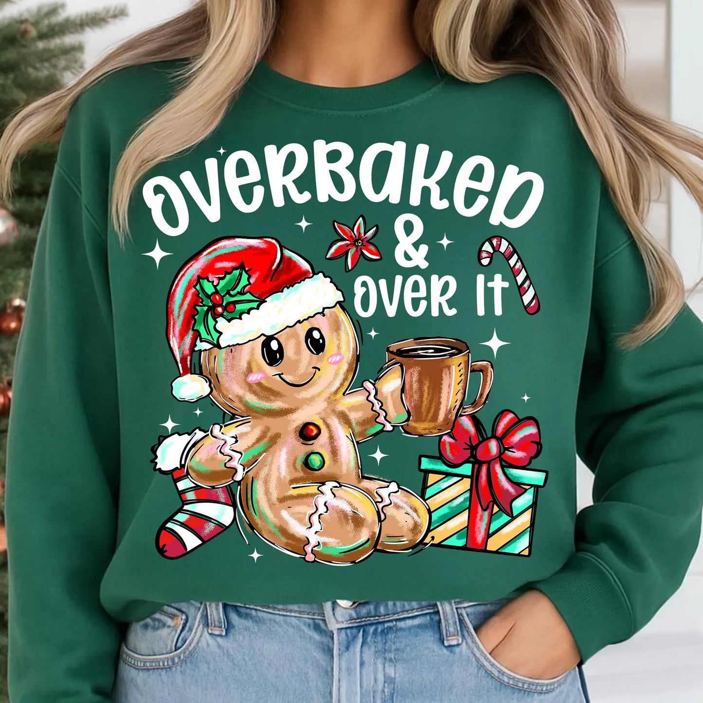Overbaked and Over It-Full Color DTF Transfer -2-5 Business Days