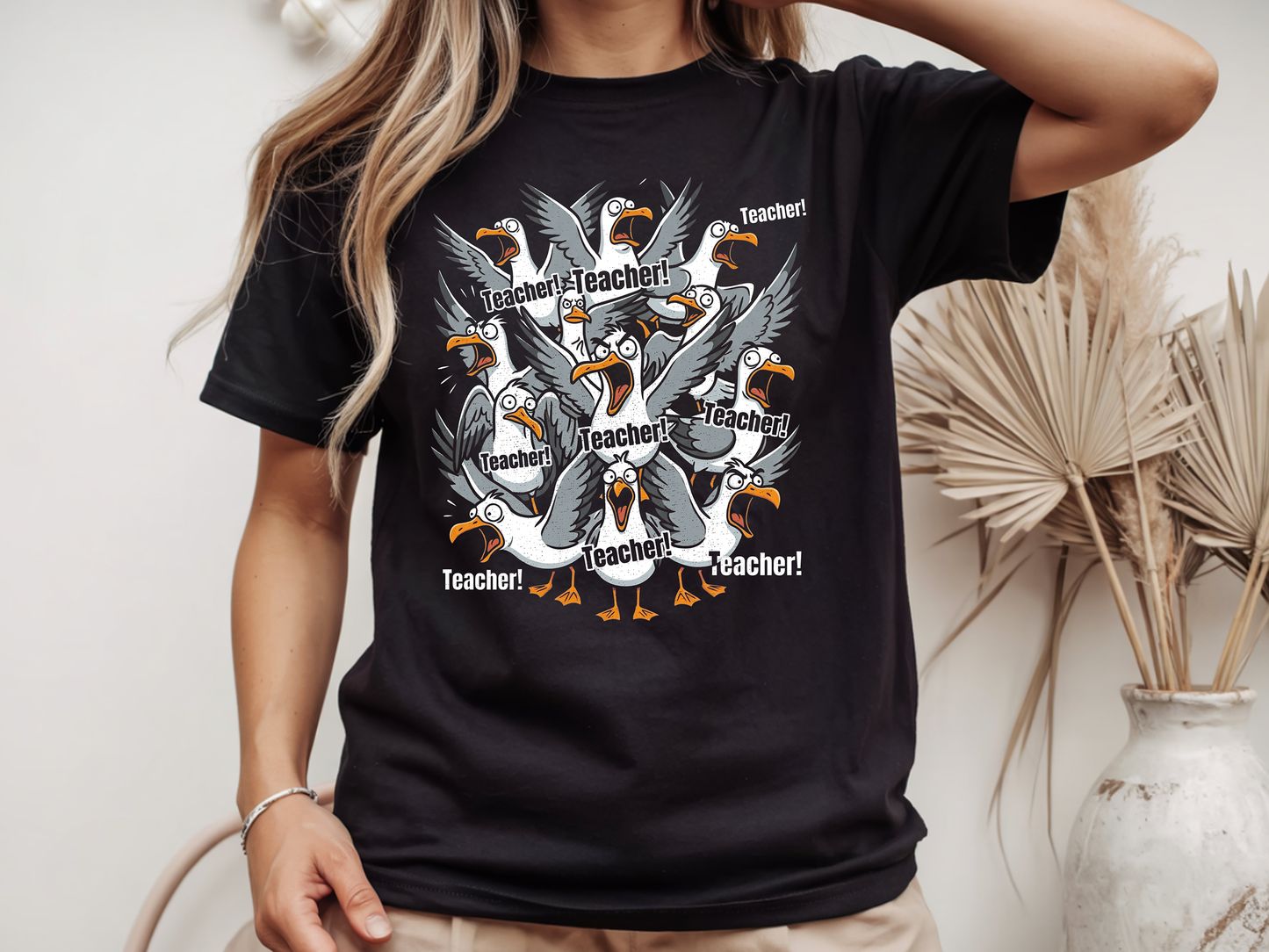 Overstimulated Teacher - Full Color - DTF Transfer - Flash Grab Friday