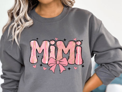 PINK MIMI COQUETTE - DTF TRANSFER