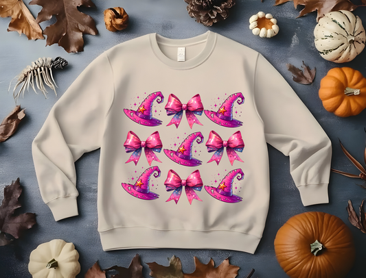 Pink Coquette Bow Halloween-Full Color-DTF Transfer-2-5 Business Days