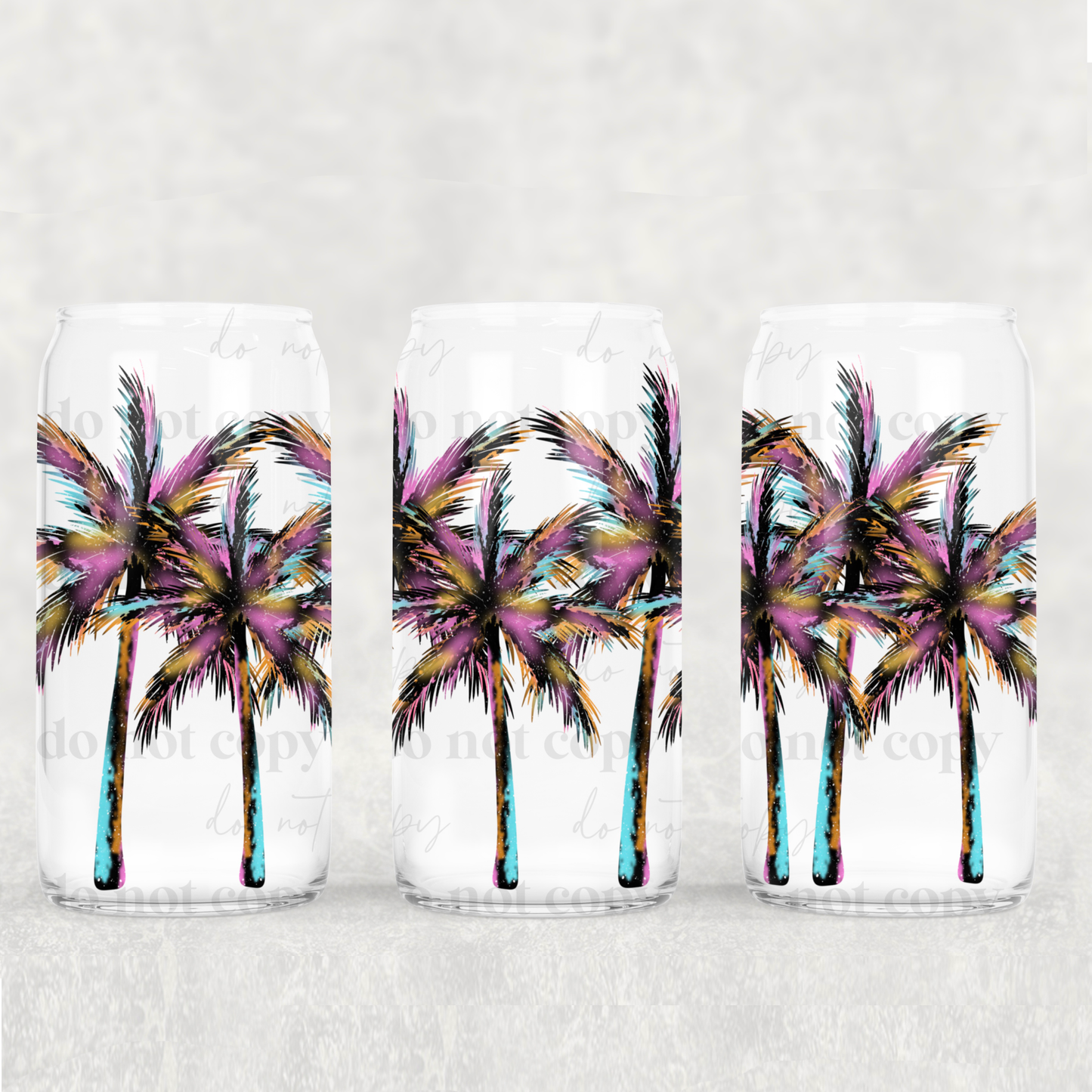 Palm Tree - UV DTF PRINT