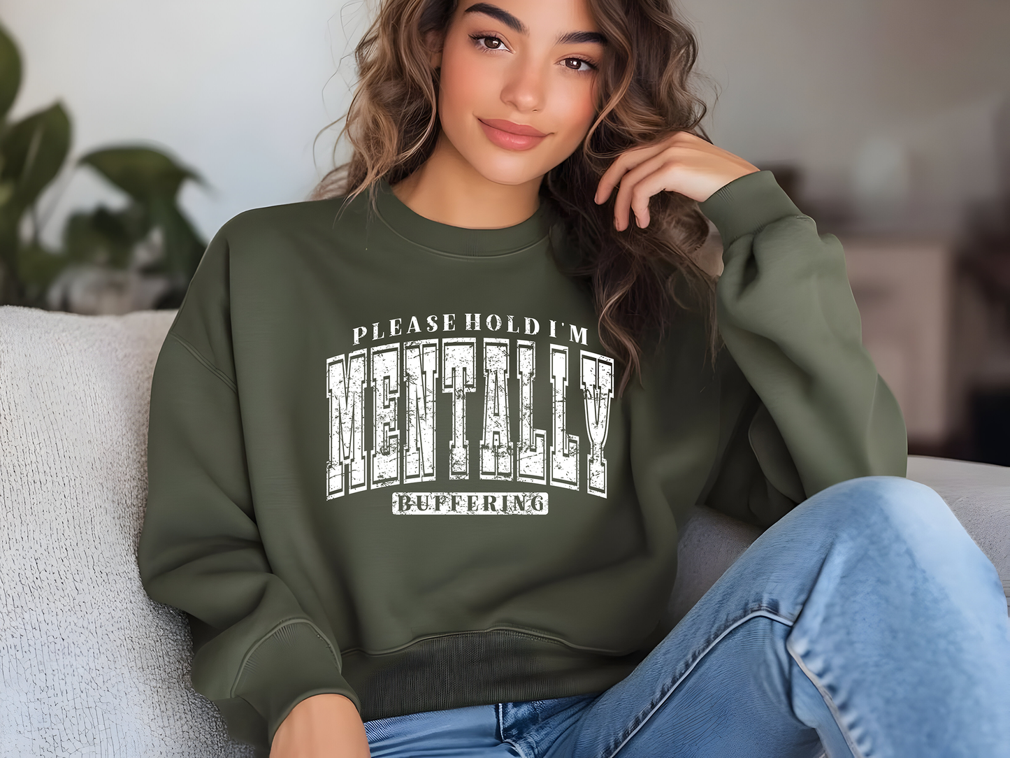 Please Hold- Single Color- DTF TRANSFER