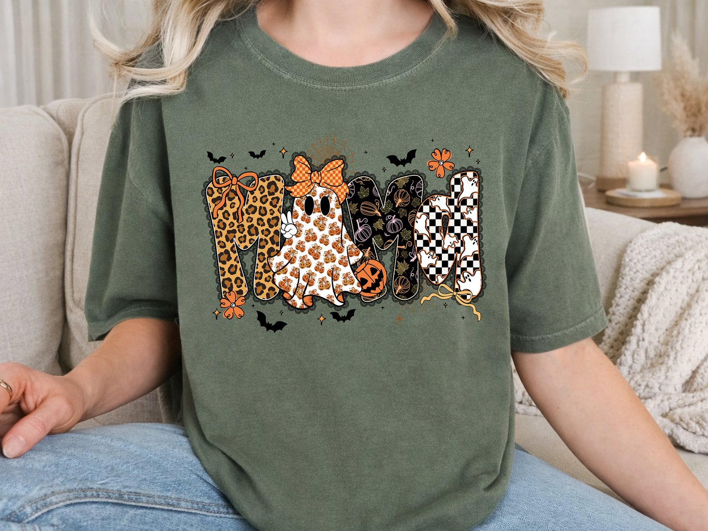 Preppy Halloween Mama Lace - DTF Transfer - Flash Grab Friday