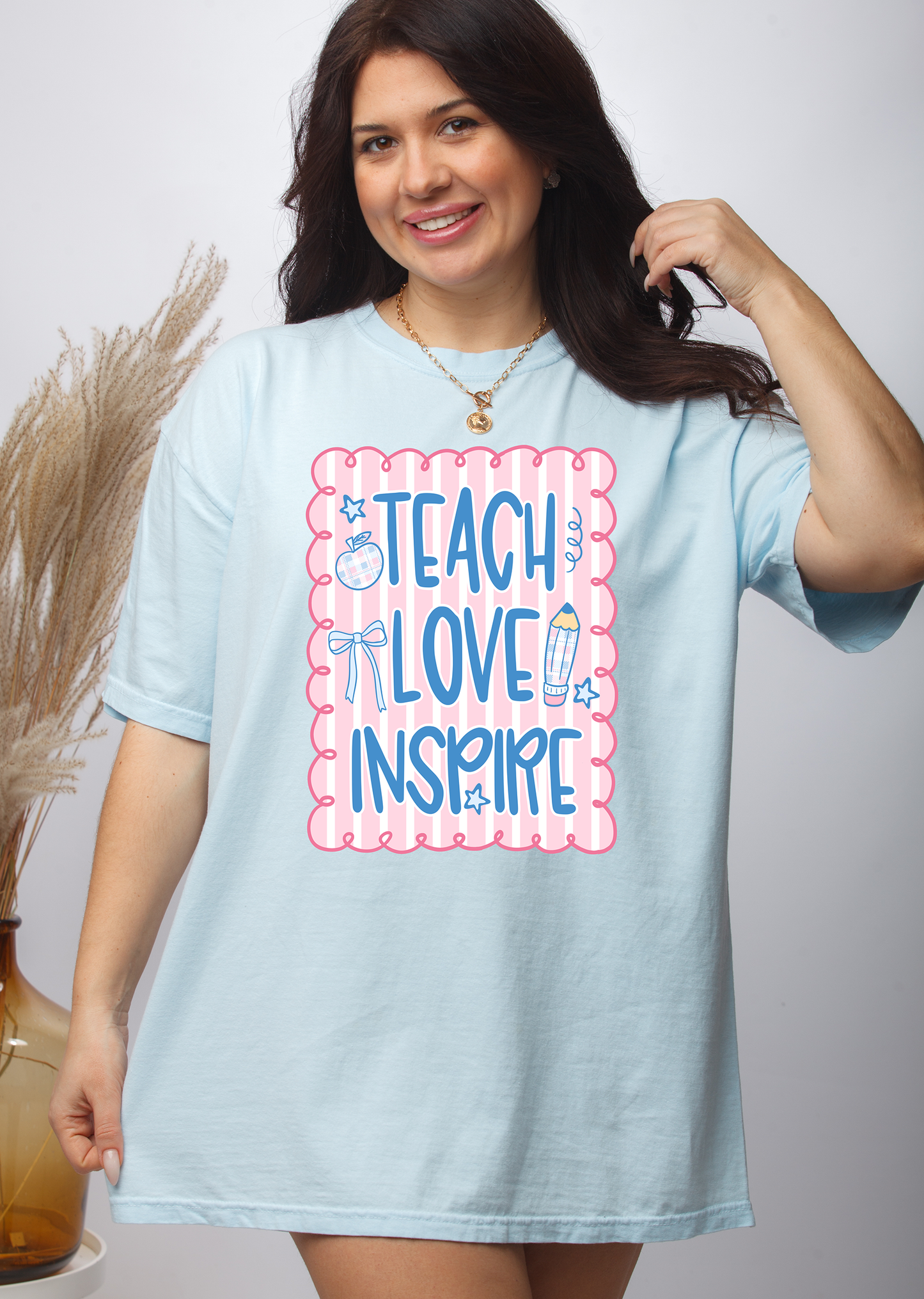Preppy Teacher-Full Color- DTF Transfer