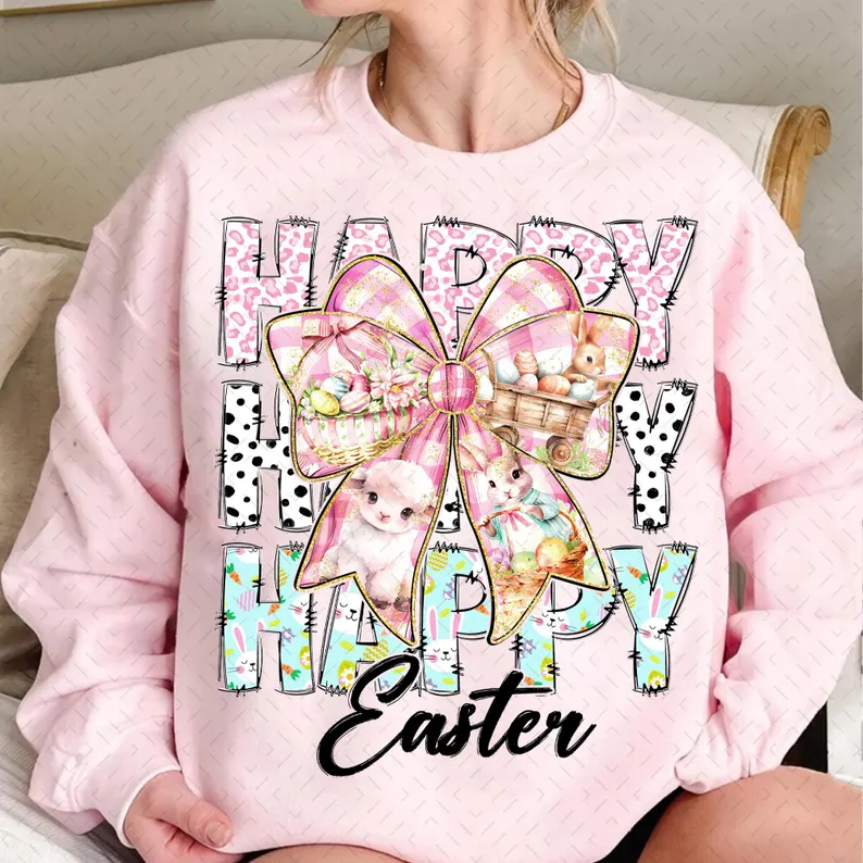 RETRO EASTER REPEAT - DTF TRANSFER -