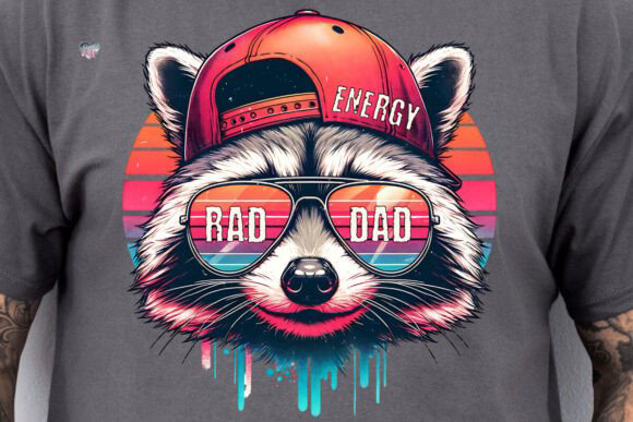 Rad Dad Energy - DTF TRANSFER