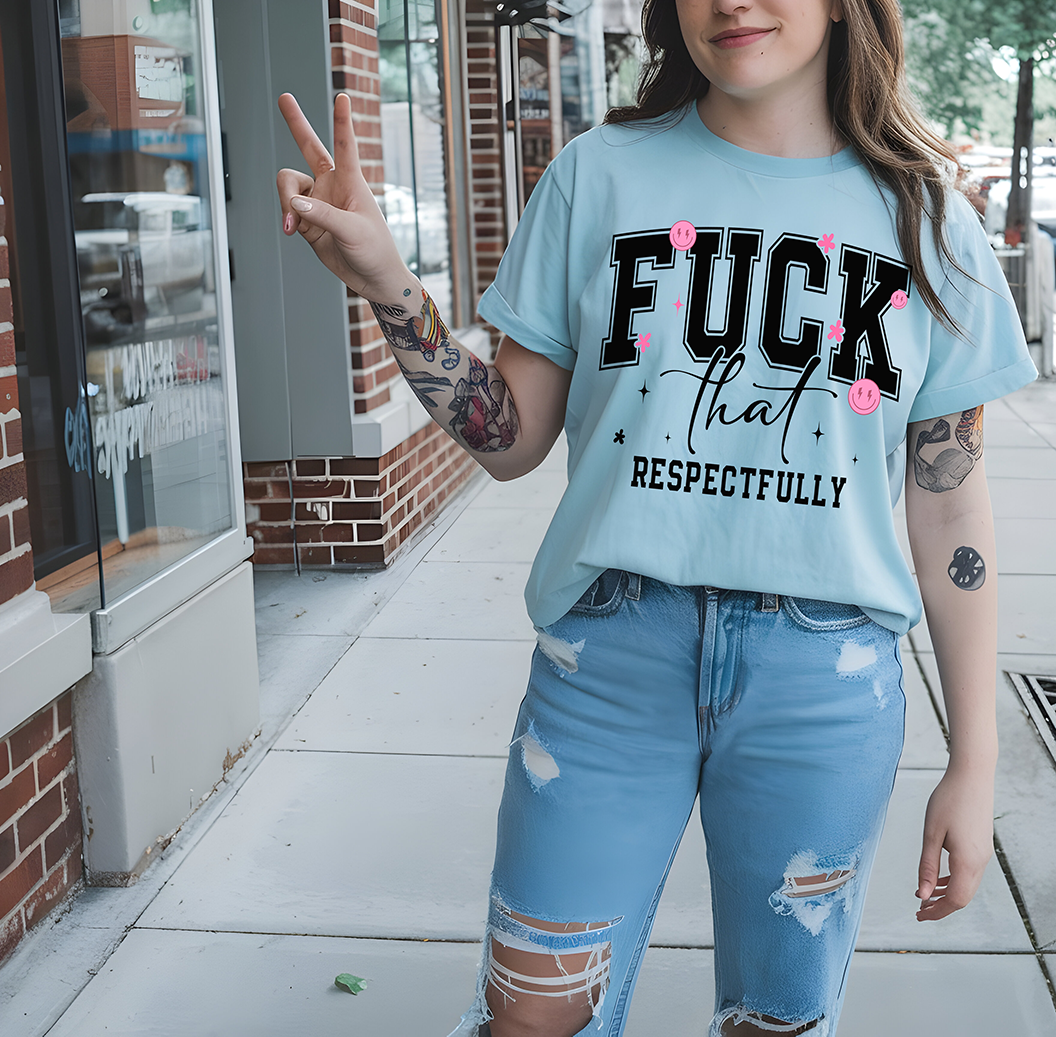 Respectfully Smilies - DTF TRANSFER - PREORDER