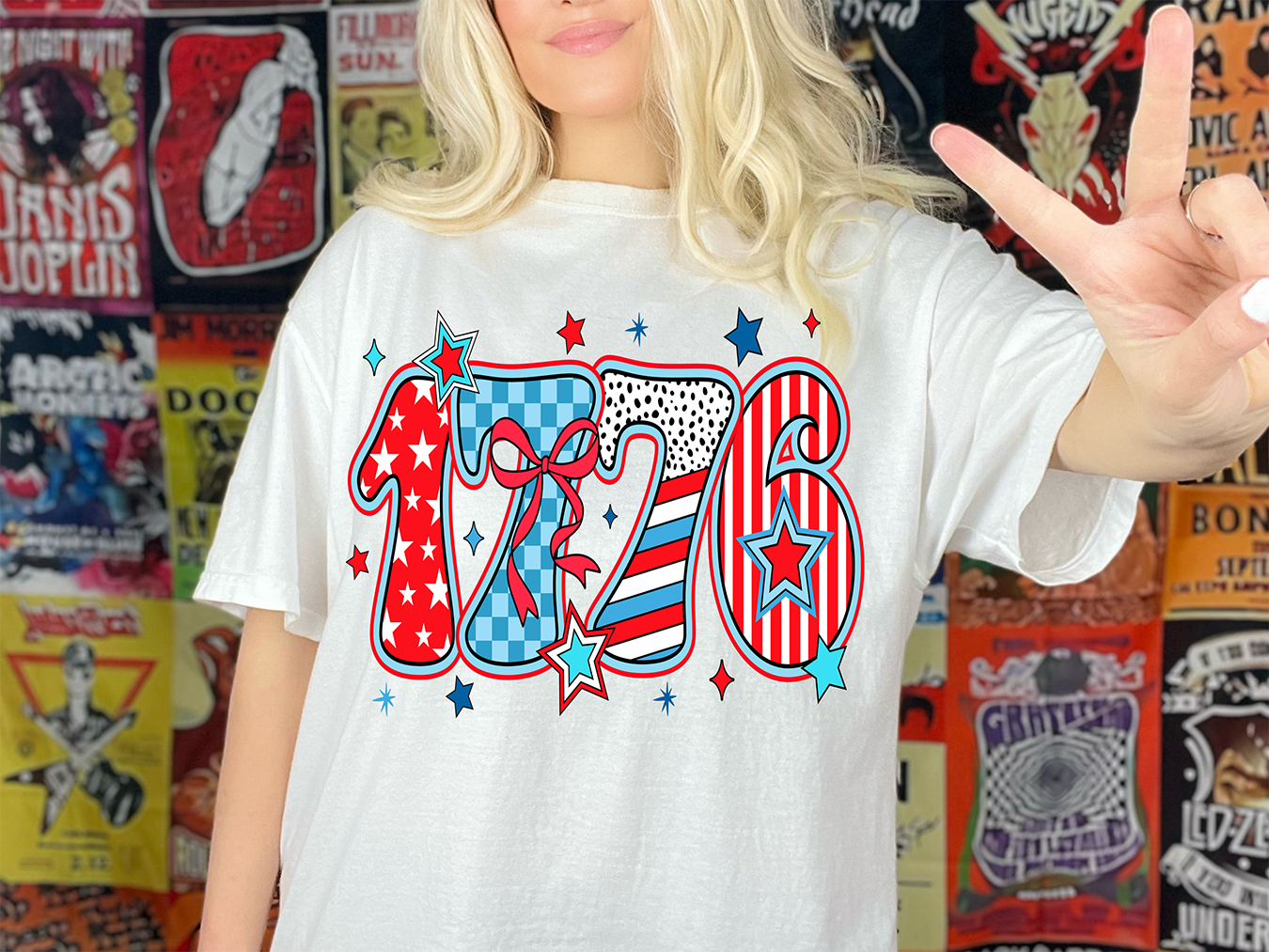 Retro 1776 - DTF TRANSFER