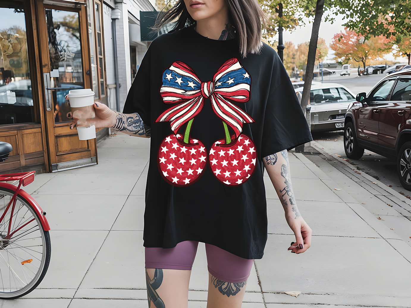 Retro American Coquette - DTF TRANSFER -