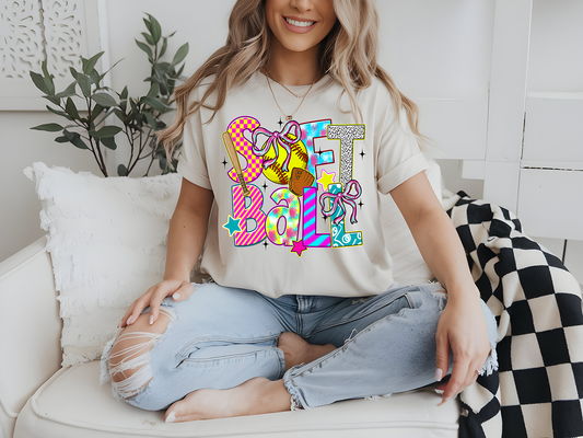 Retro Softball - DTF TRANSFER