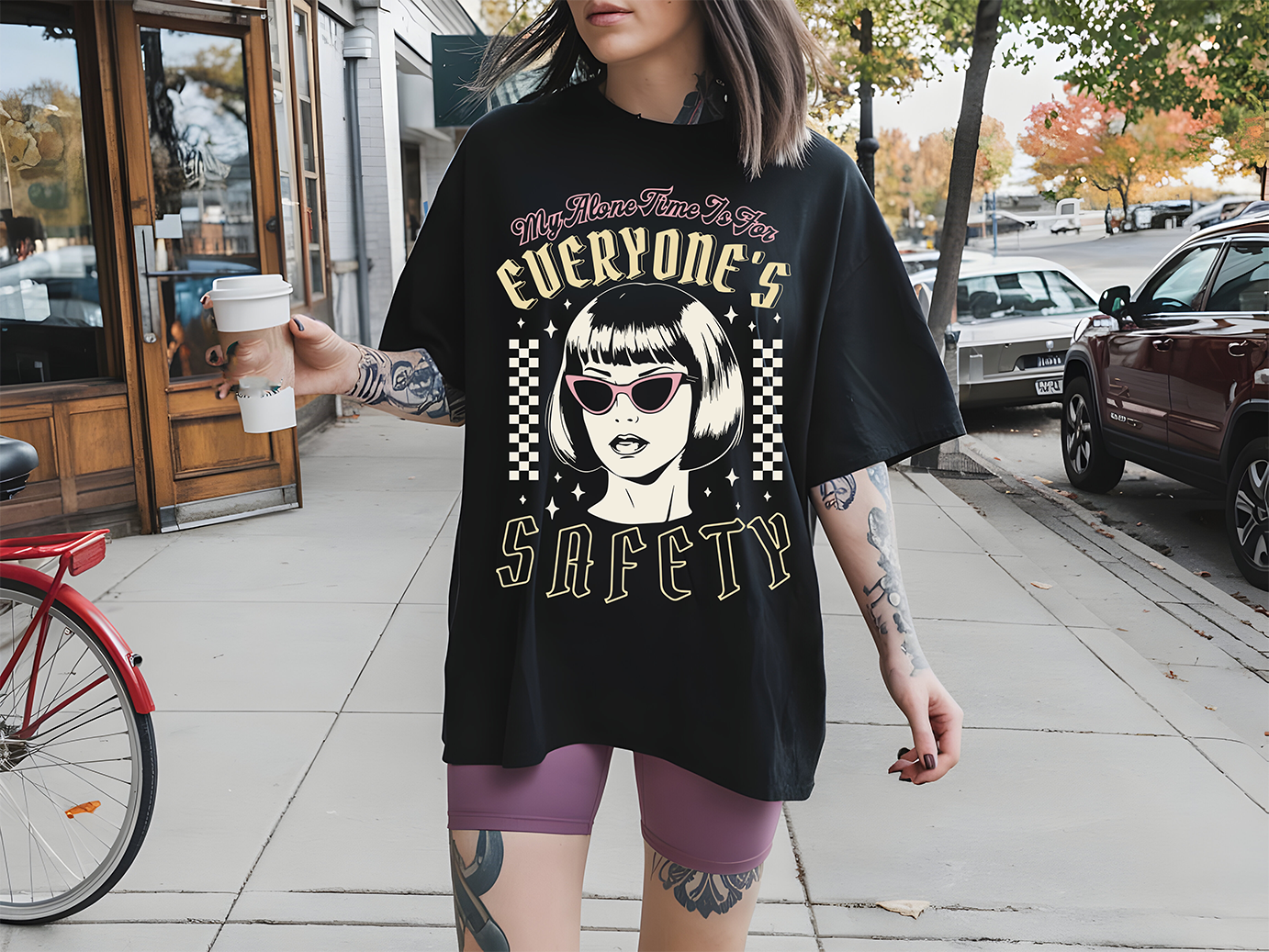 Safety - BLACK - DTF TRANSFER