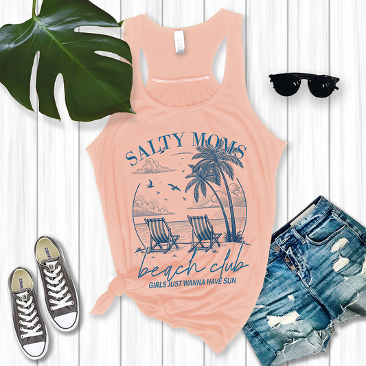 Salty Moms Beach Club - DTF TRANSFER - Wholesale