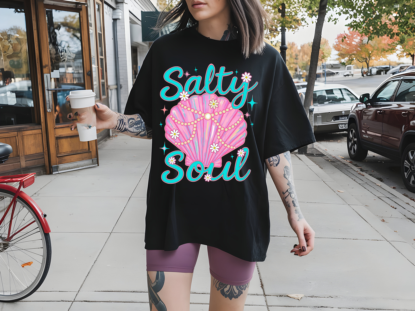 Salty Soul Shell - DTF TRANSFER - WHOLESALE