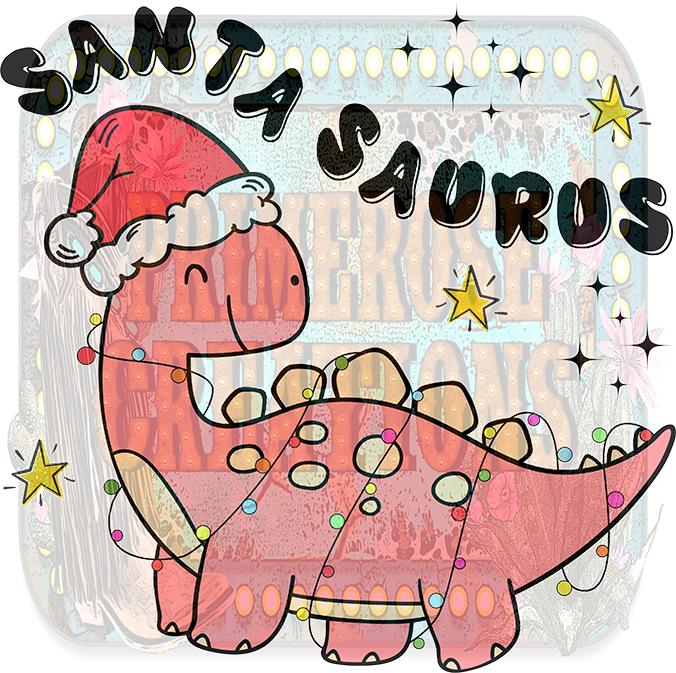 Santa Saurus Girl (youth)