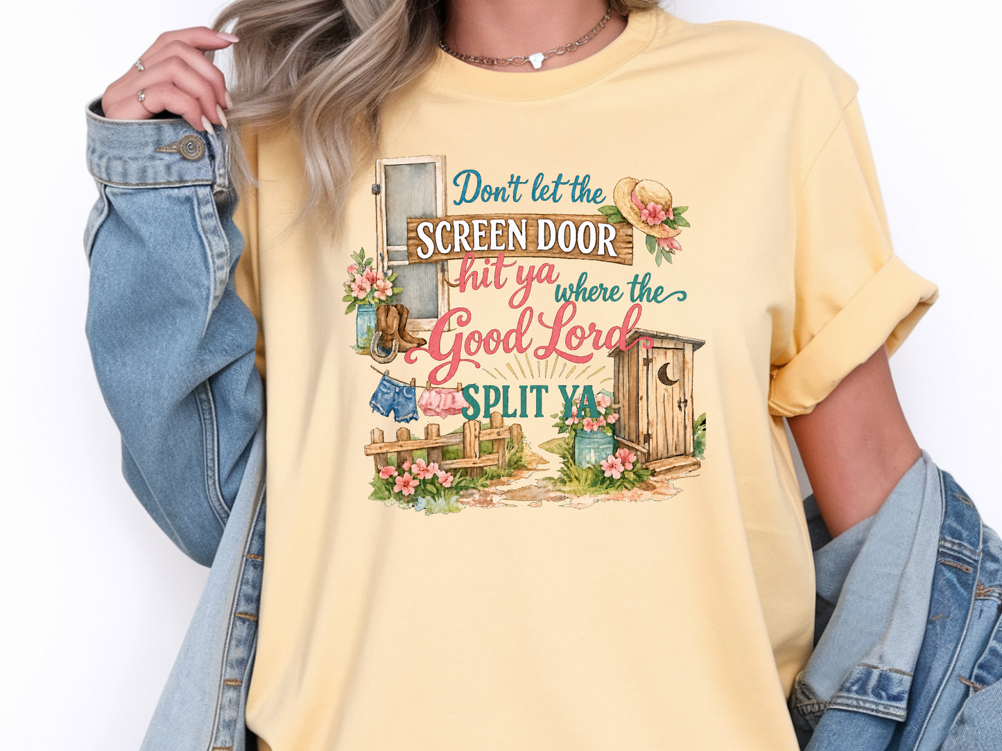Screen Door Hit Ya - DTF TRANSFER - WHOLESALE