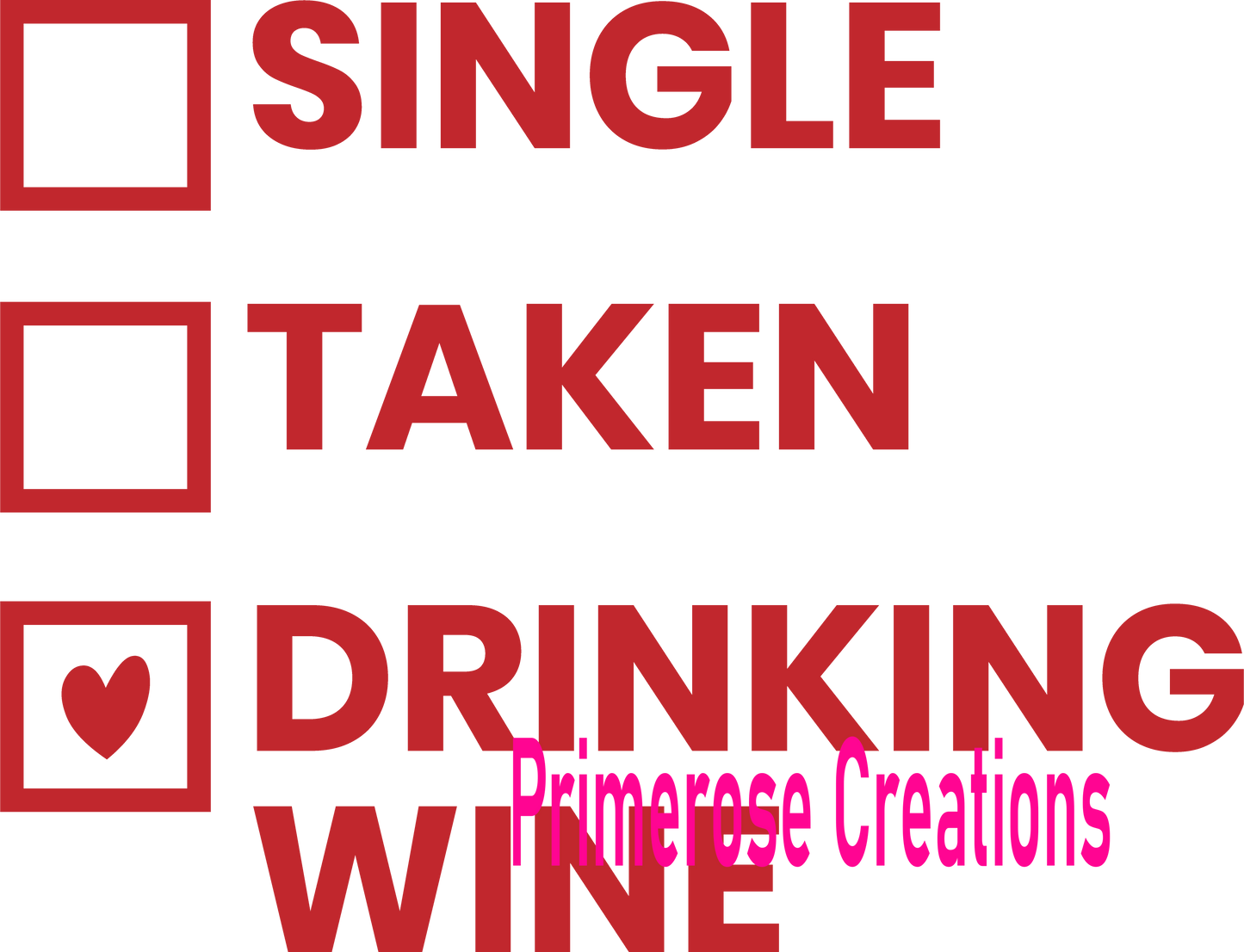 Drinking Wine DTF