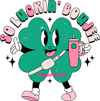 So Luckin Boujee Glitter DTF