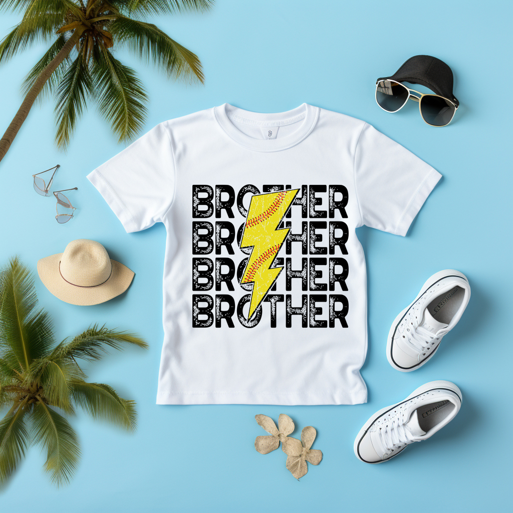 Softball Brother - Youth - DTF TRANSFER