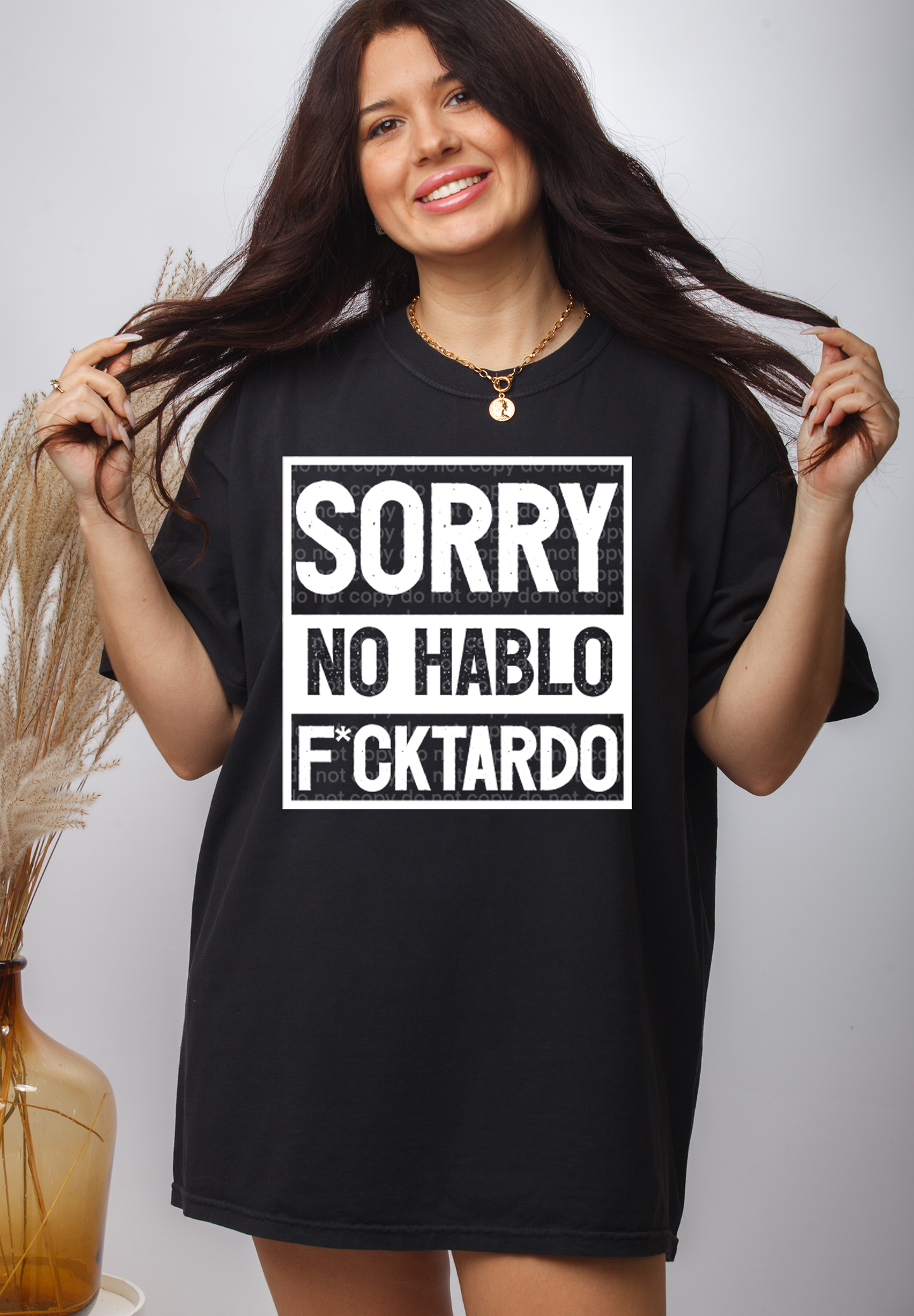 Sorry No-Single Color DTF Transfer