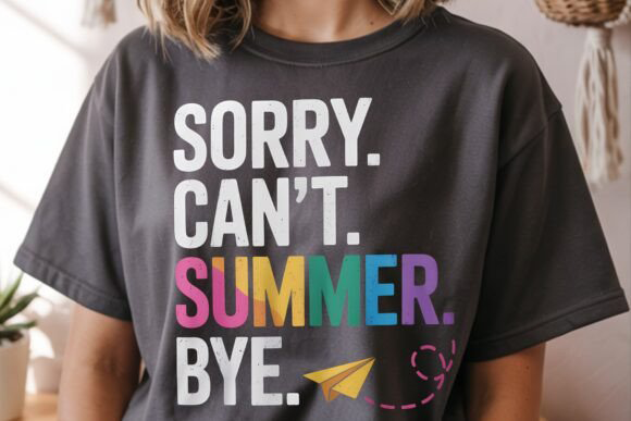 Sorry Can't Summer - DTF TRANSFER