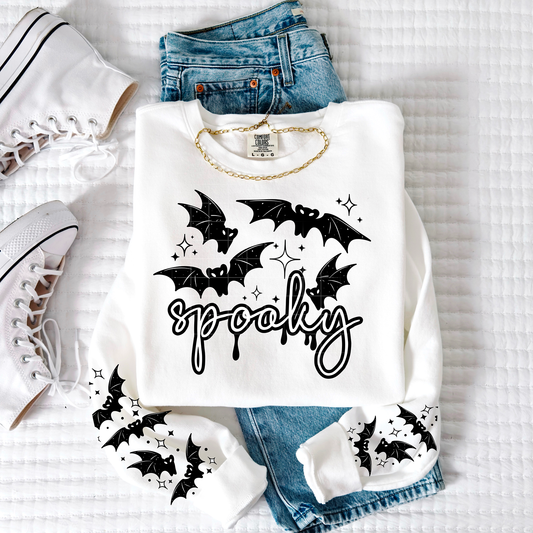 Spooky Bat-Black w/sleeves