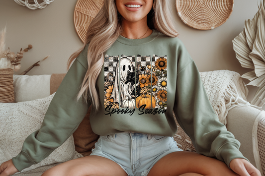 Spooky Season Halloween - Full Color -DTF Transfer-2-5 Business Days