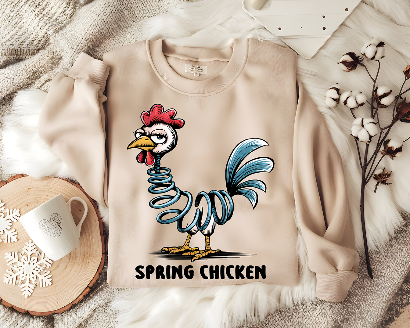 Spring Chicken - DTF TRANSFER