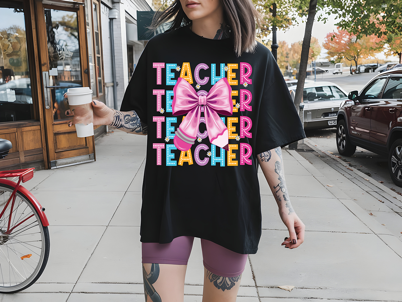 Spring Teacher Repeat - DTF TRANSFER -