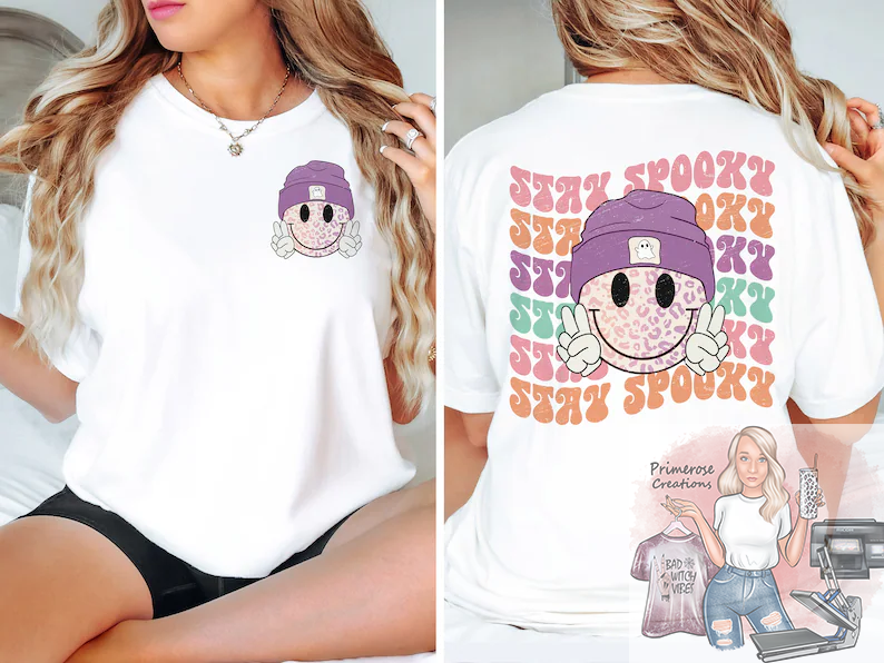 Stay Spooky Smiley Tee