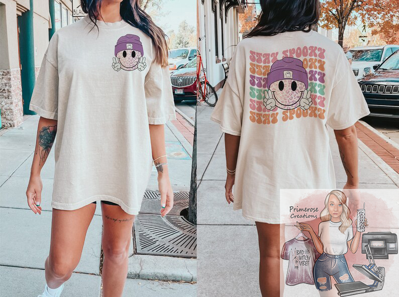 Stay Spooky Smiley Tee