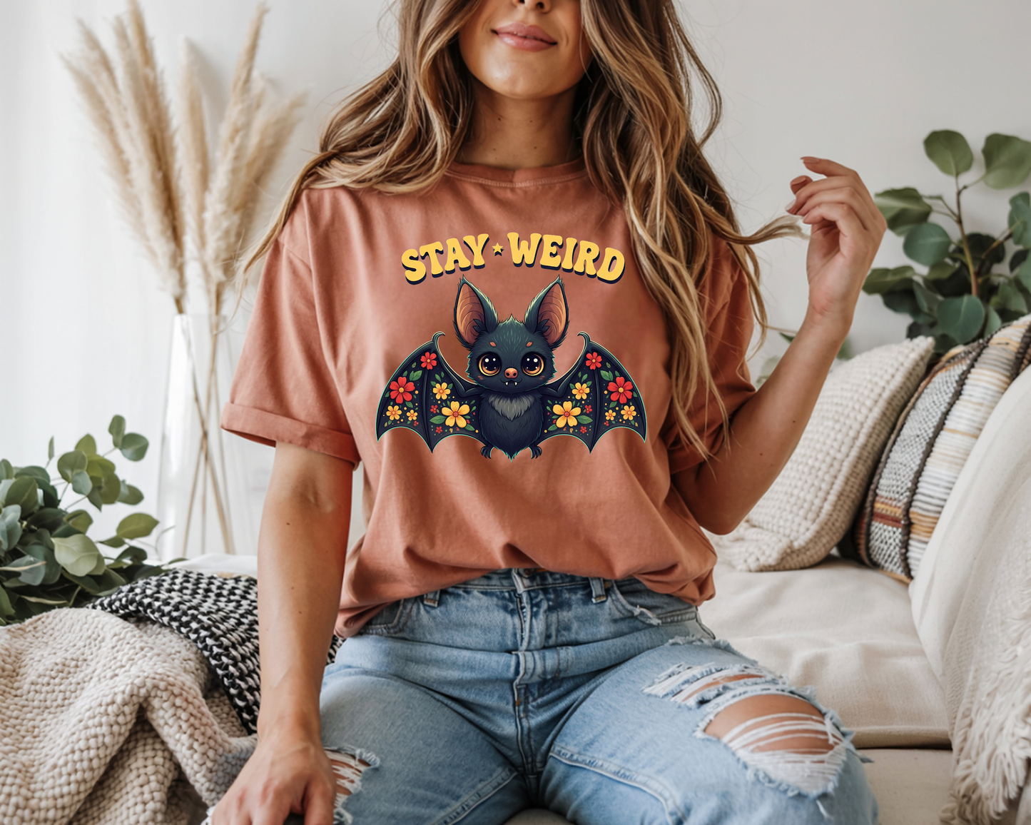 Stay Weird - Full Color DTF TRANSFER - WHOLESALE