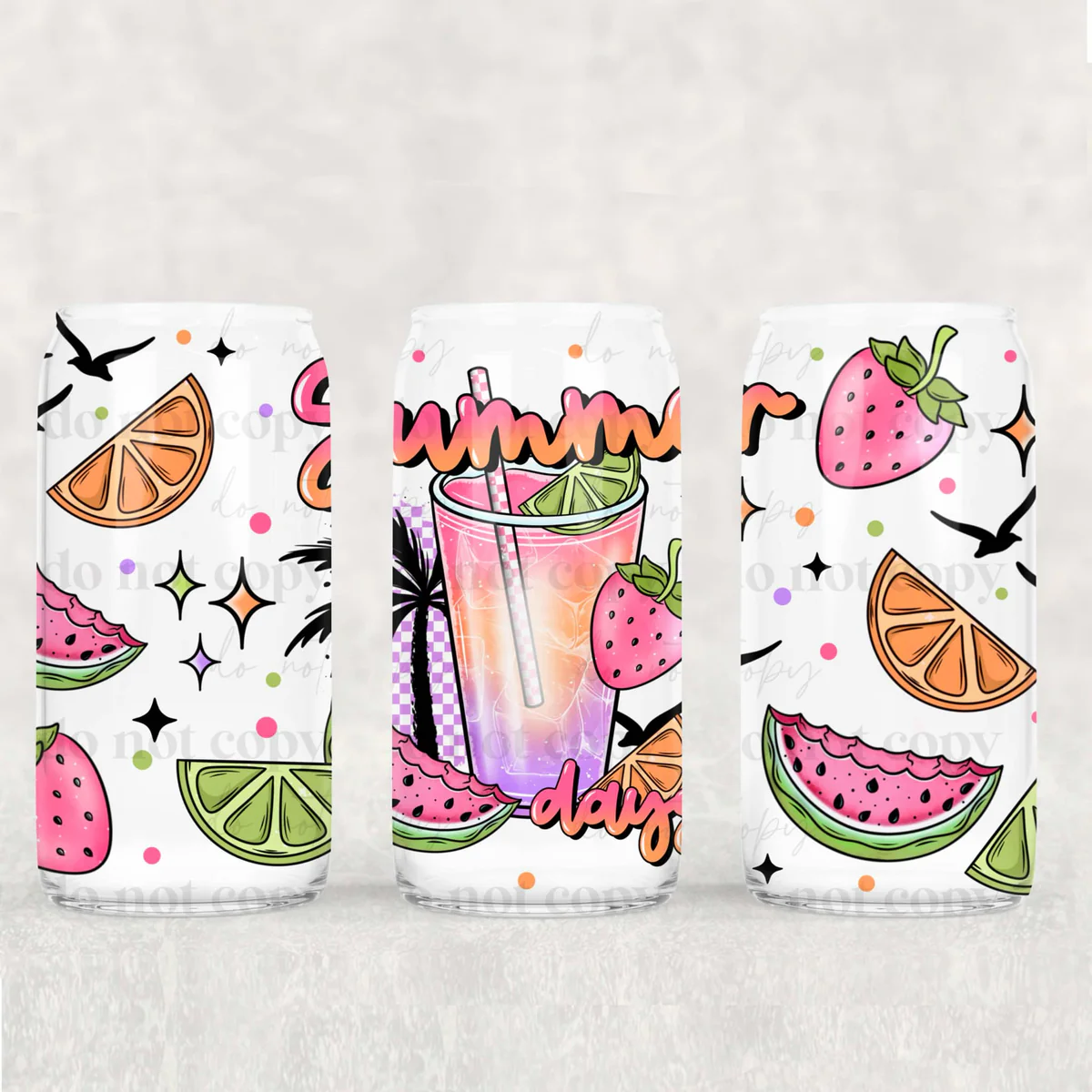 Summer Day - UV DTF PRINT