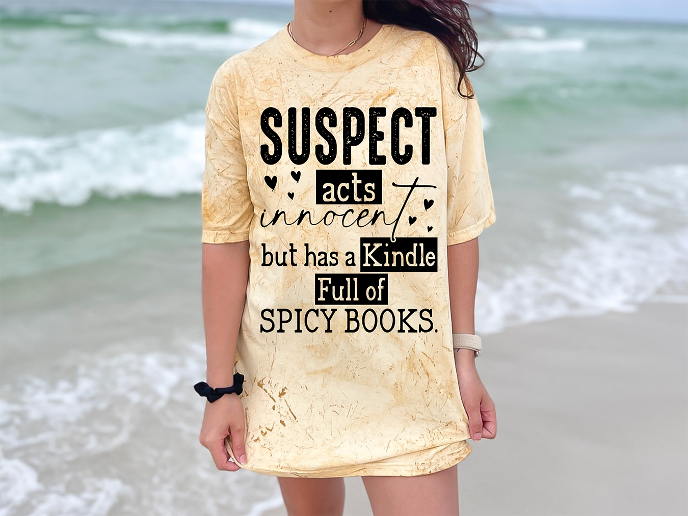 Suspect Spicy Books - DTF TRANSFER
