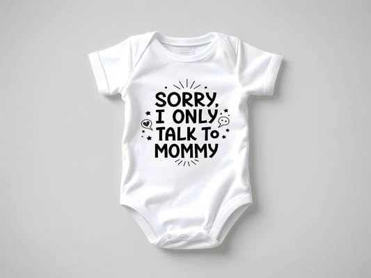 Talk to Mommy- Single Color- DTF TRANSFER