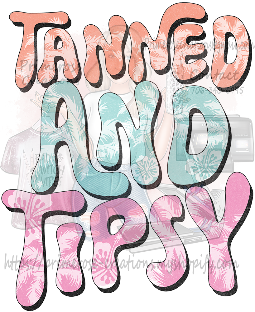 Tanned and Tipsy Palms