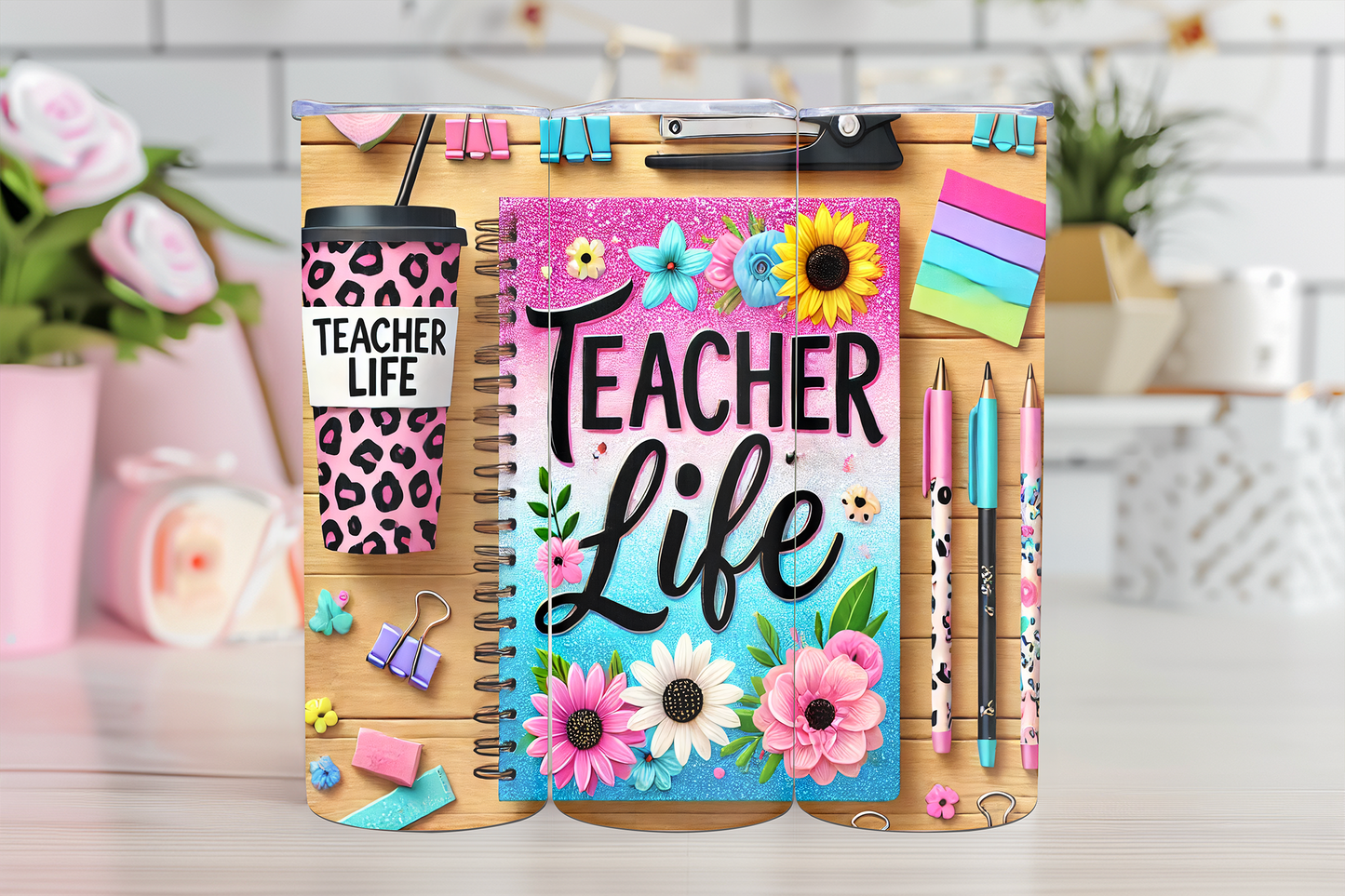 Teacher Life Pink