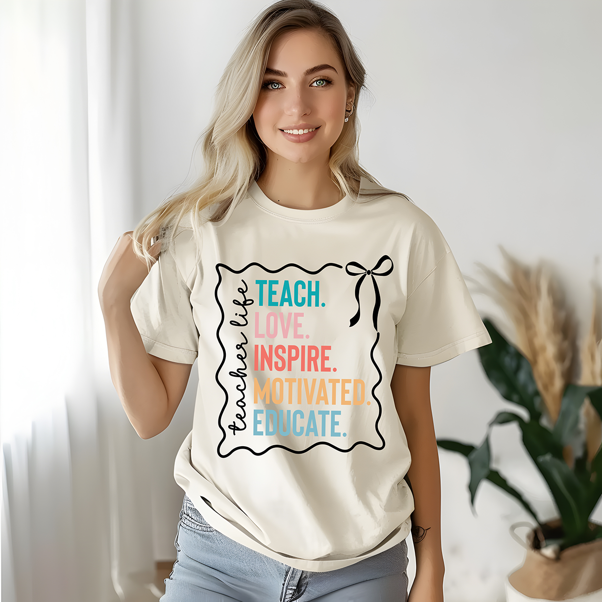 Teacher Life Stamp - DTF TRANSFER