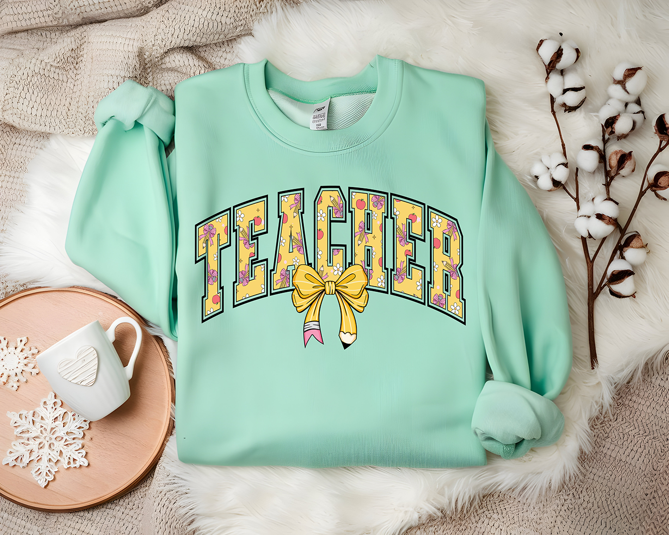 Teacher Varsity Coquette - DTF TRANSFER